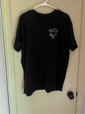 The Fever Black Graphic Crew Neck T-Shirt